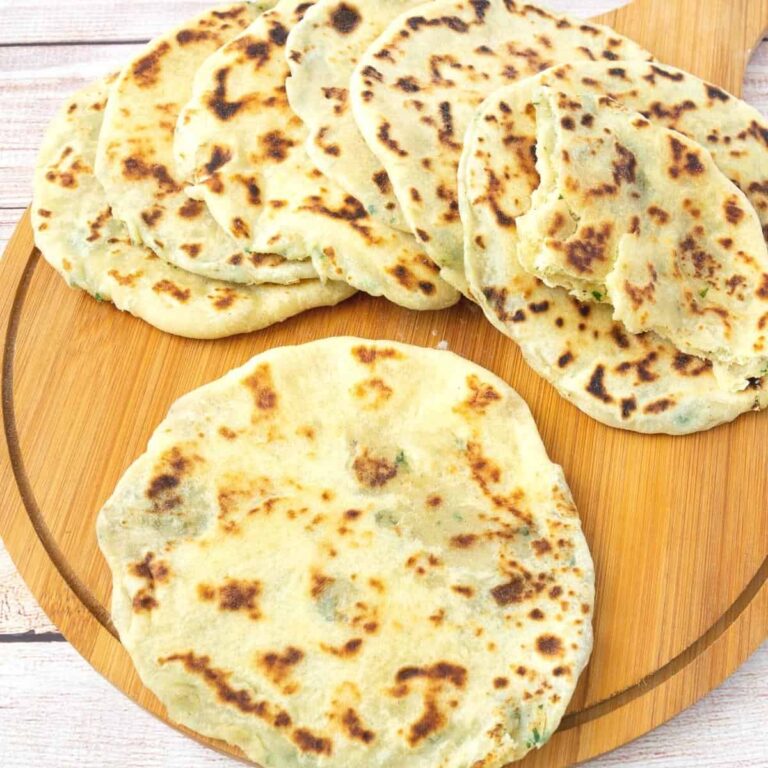 Bánh Mì Khoai Tây Mỏng Áp Chảo Potato Flatbread – Mềm Dẻo Bùi