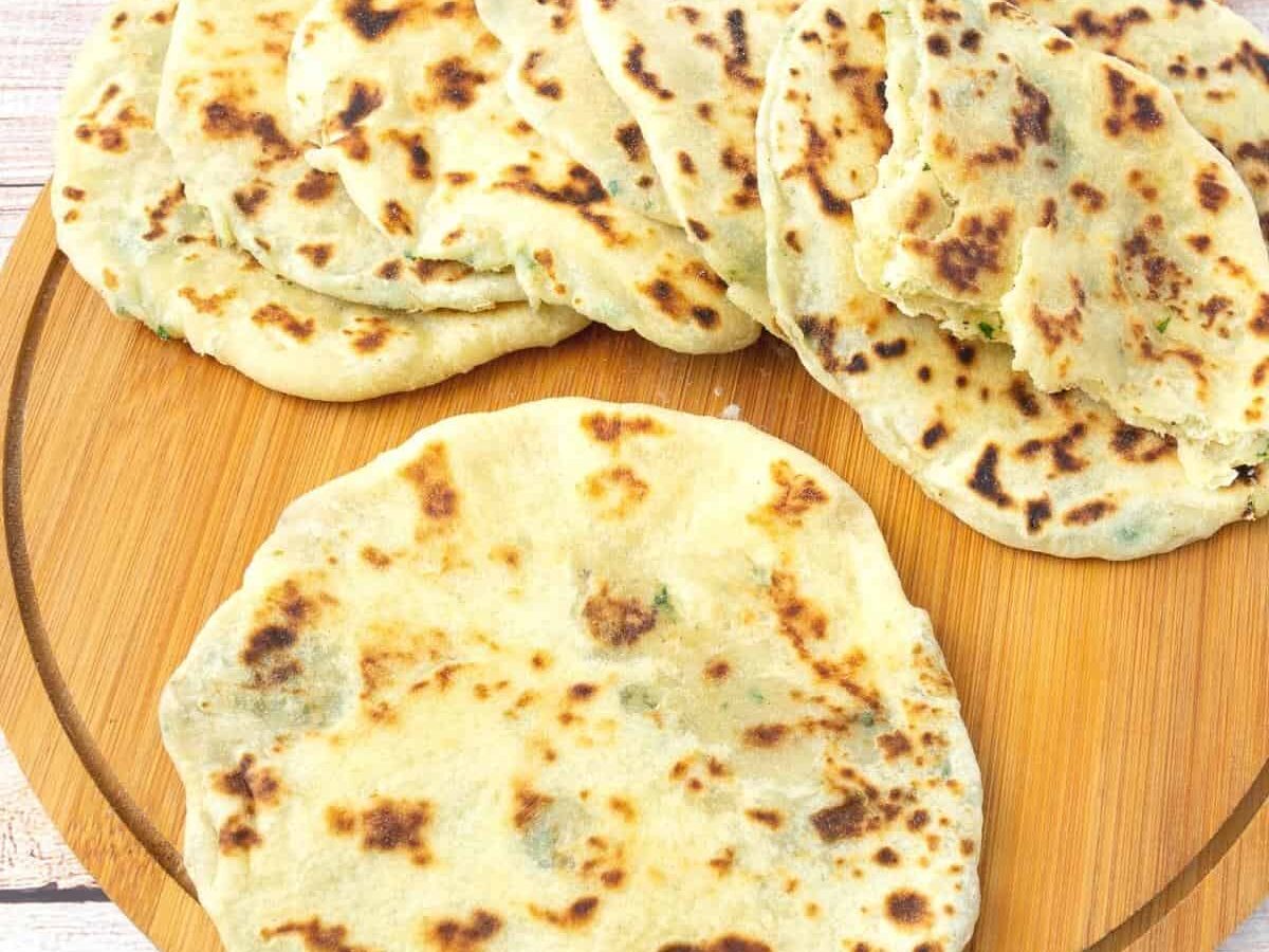 Potato Flatbread No yeast No knead