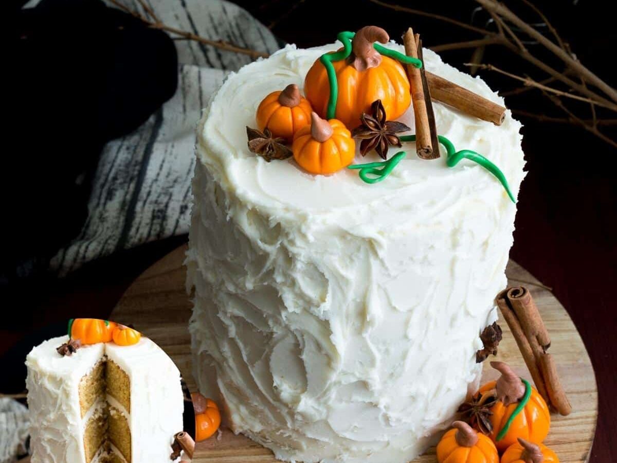 Pumpkin Spice Latte Cake