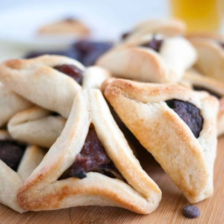 Bánh Quy Tam Giác Lễ Purim Do Thái Hamantaschen – Giòn Bùi Ngọt Mứt