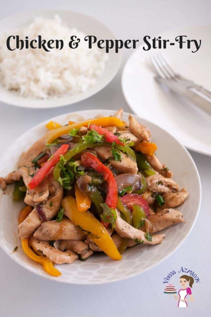 Gà Xào Ớt Chuông Nhanh Lẹ Quick Chicken Stir Fry – Giòn Ngọt Đậm Vị