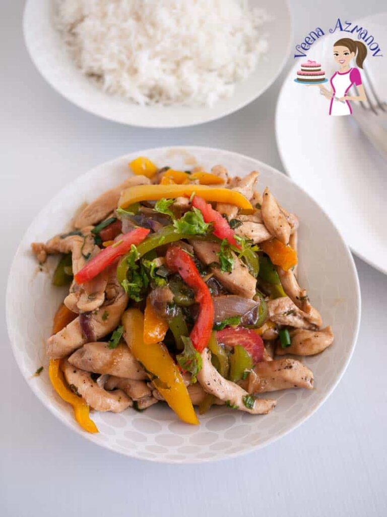 Quick Chicken Stir Fry with Peppers