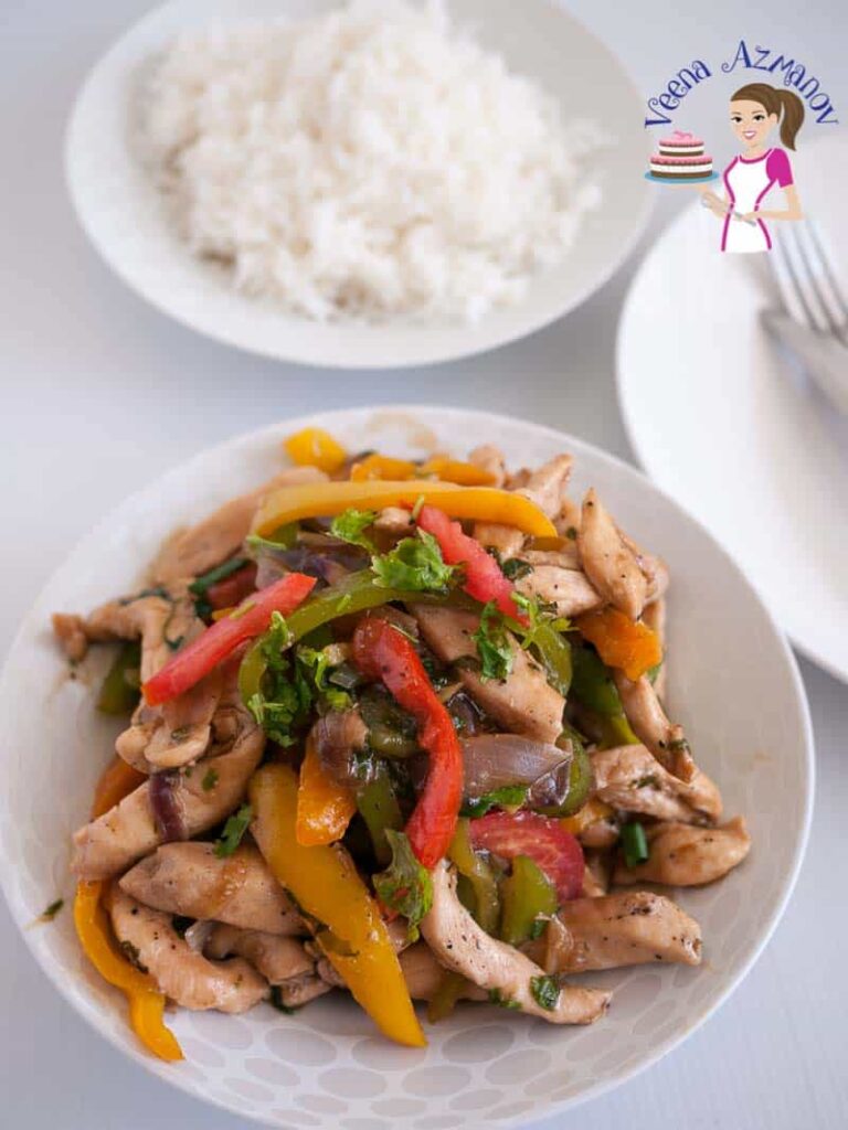 Quick Chicken Stir Fry with Peppers