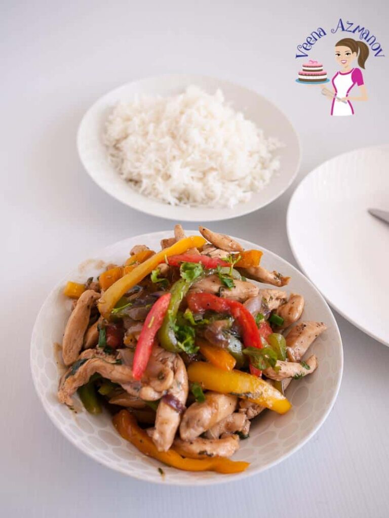 Quick Chicken Stir Fry with Peppers
