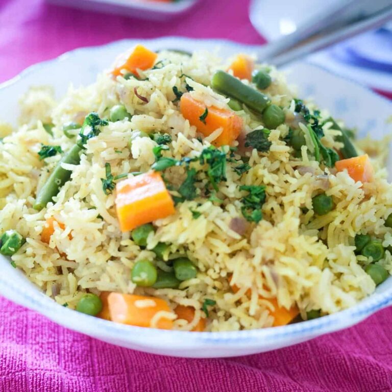 Cơm Rau Củ Nấu 1 Nồi Nhanh Lẹ Quick One Pot Vegetable Rice – Thanh Đạm