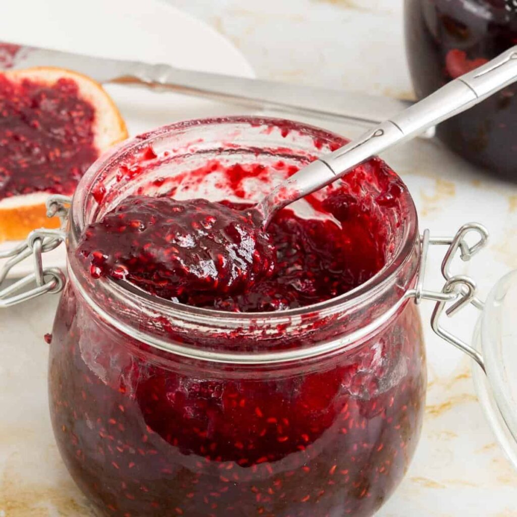 Mứt Quả Mâm Xôi Không Pectin Raspberry Jam – Sánh Mịn Chua Ngọt