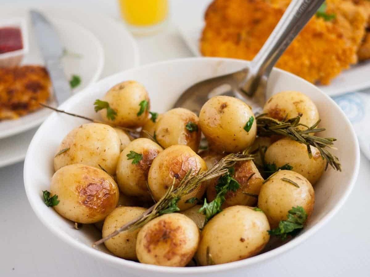 Roast Potatoes Rosemary and Lemon