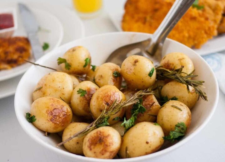Roast Potatoes Rosemary and Lemon