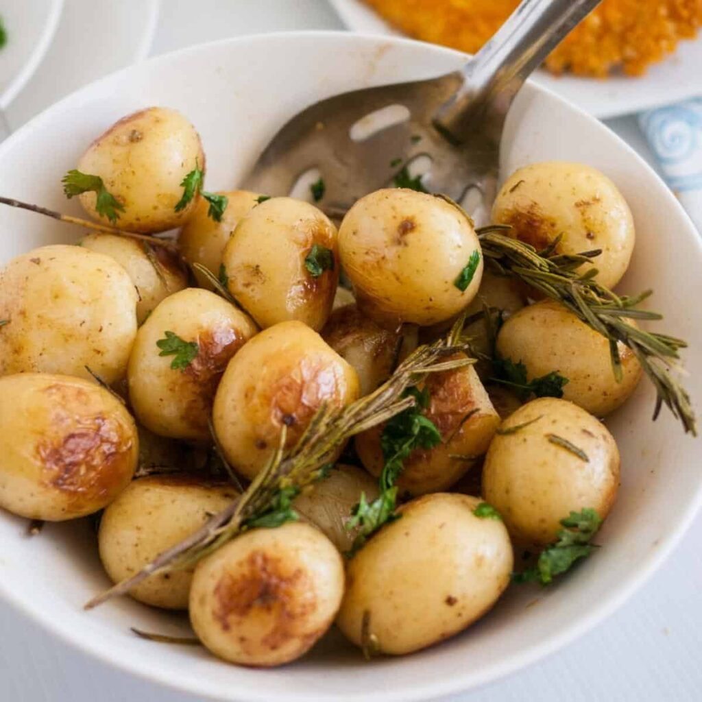 Roast Potatoes Rosemary and Lemon