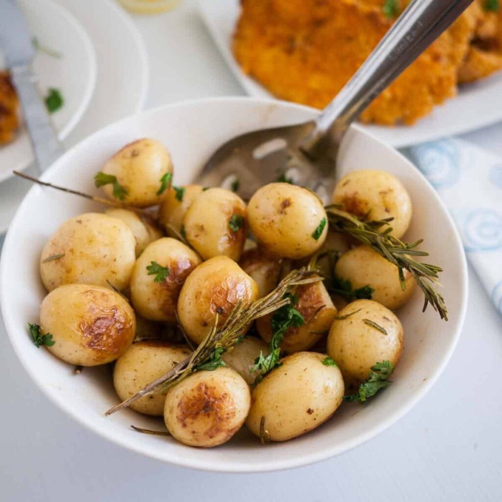 Roast Potatoes Rosemary and Lemon