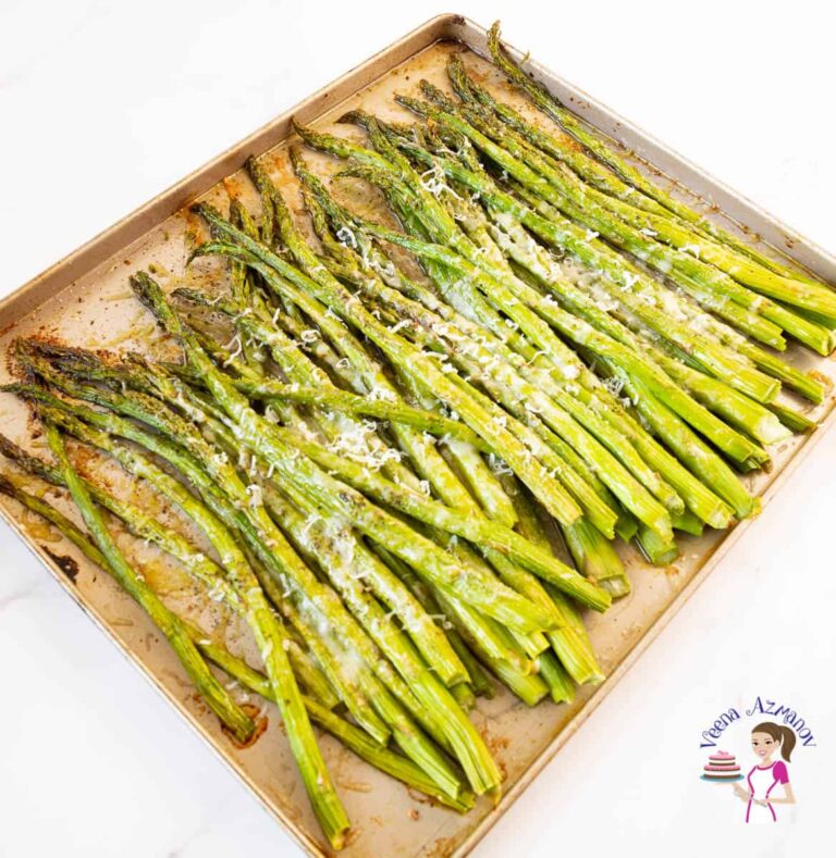 Măng Tây Nướng Phô Mai Parmesan Roasted Asparagus – Giòn Ngọt Béo