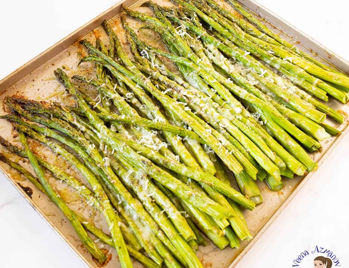 Roasted Asparagus with Parmesan