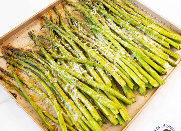 Roasted Asparagus with Parmesan