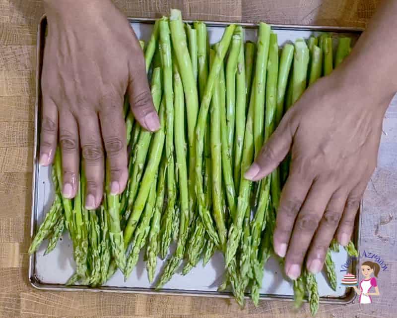 Roasted Asparagus with Parmesan