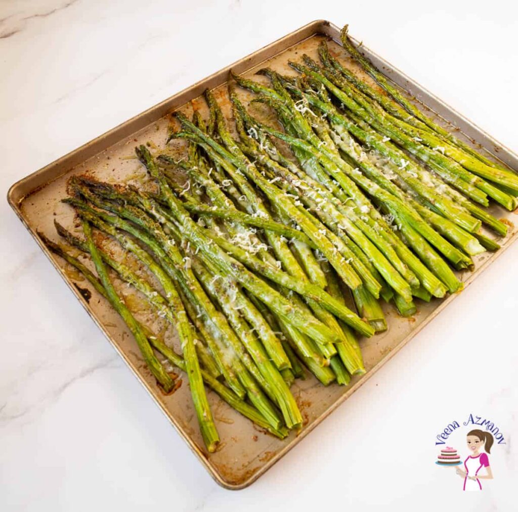 Roasted Asparagus with Parmesan