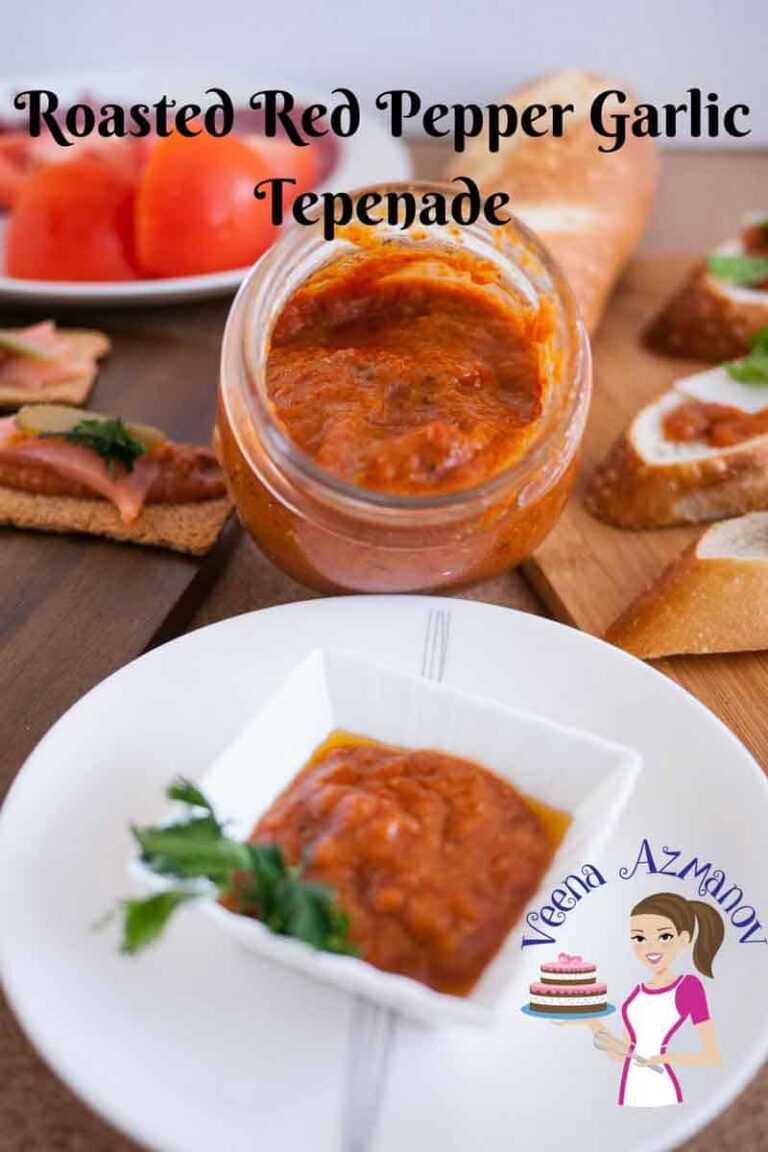 Sốt Ớt Chuông Đỏ Nướng Tỏi Tapenade – Sánh Dẻo Đậm Vị Ý