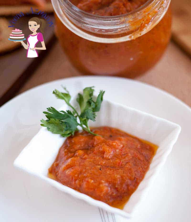 Roasted Red Pepper Garlic Tapenade