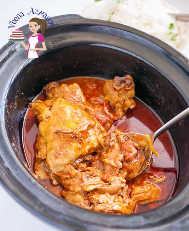 Slow Cooker Indian Chicken Curry