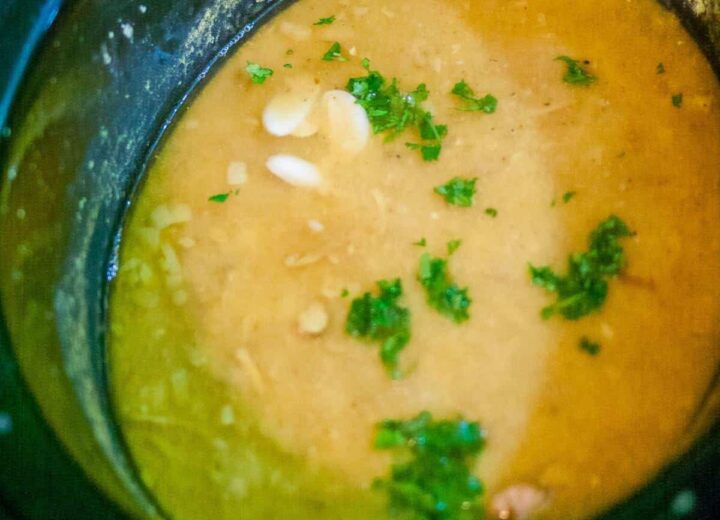 Slow Cooker Yellow Lentil Soup