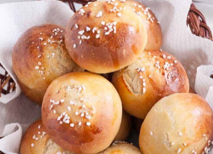 Soft Brioche Buns Homemade