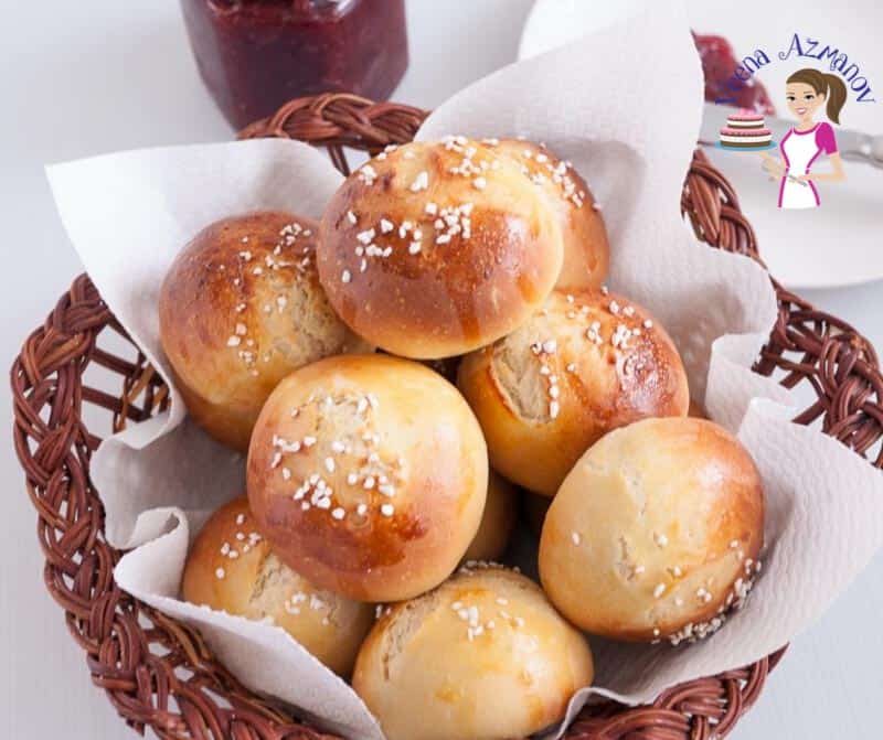Soft Brioche Buns Homemade