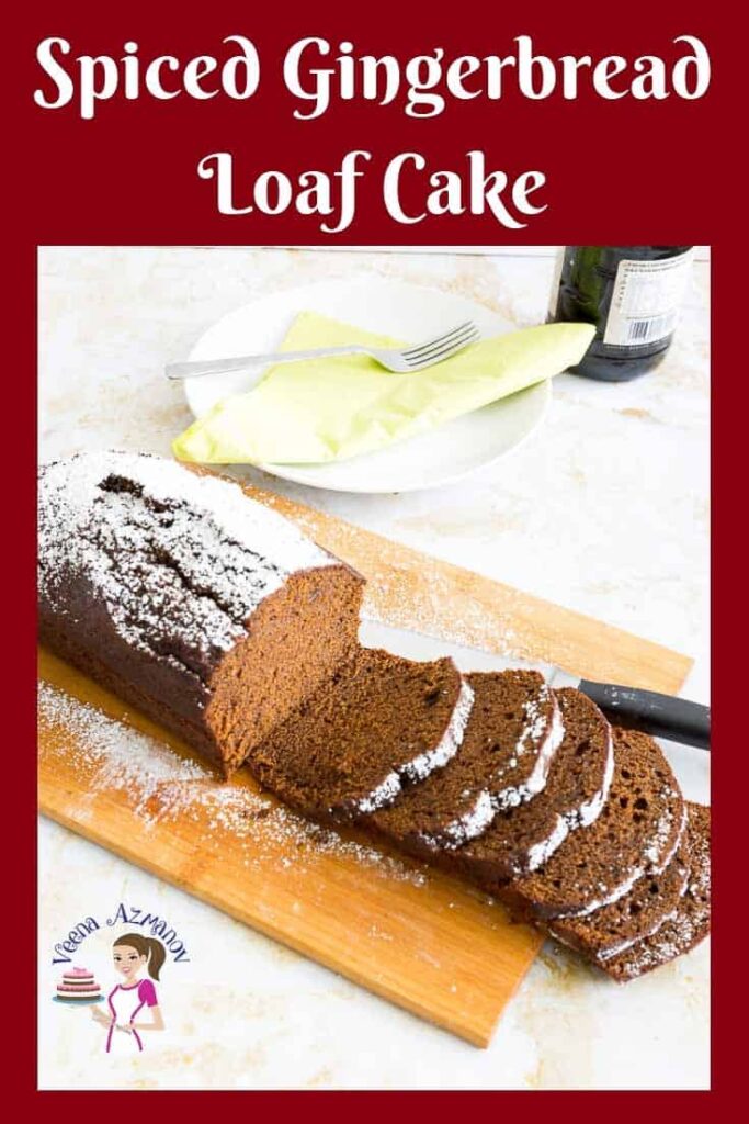 Spiced Gingerbread Loaf Cake Recipe