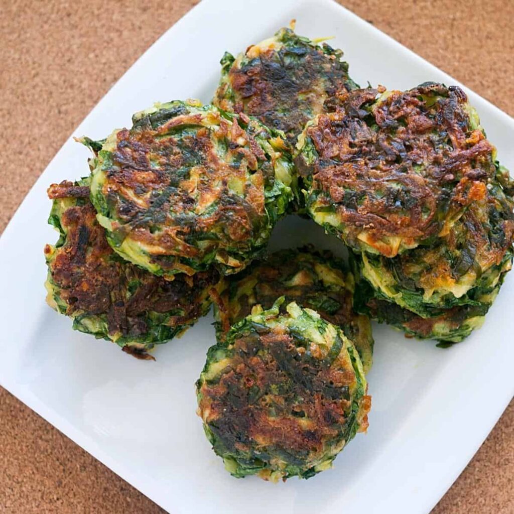 Spinach Potato Patties