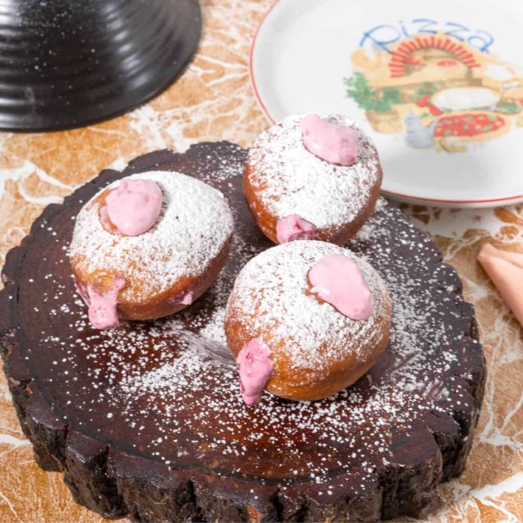 Strawberry Doughnuts Sufganiyah