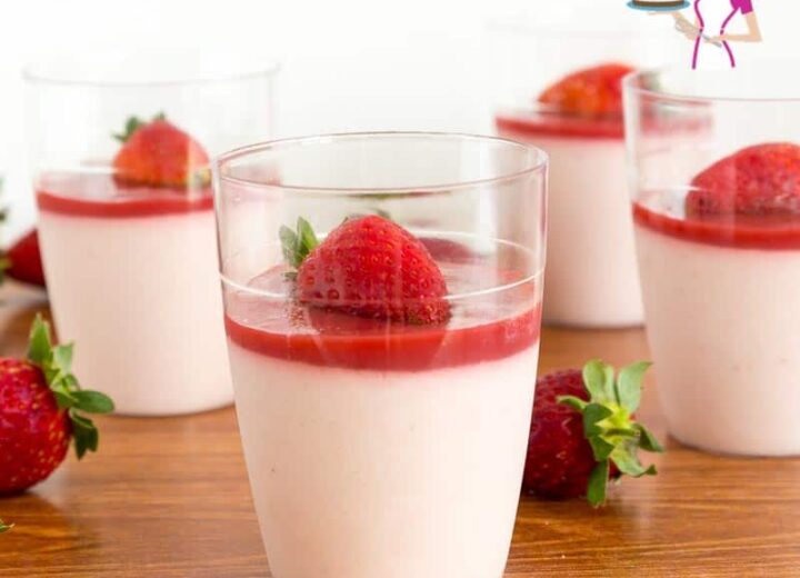 Strawberry Panna Cotta