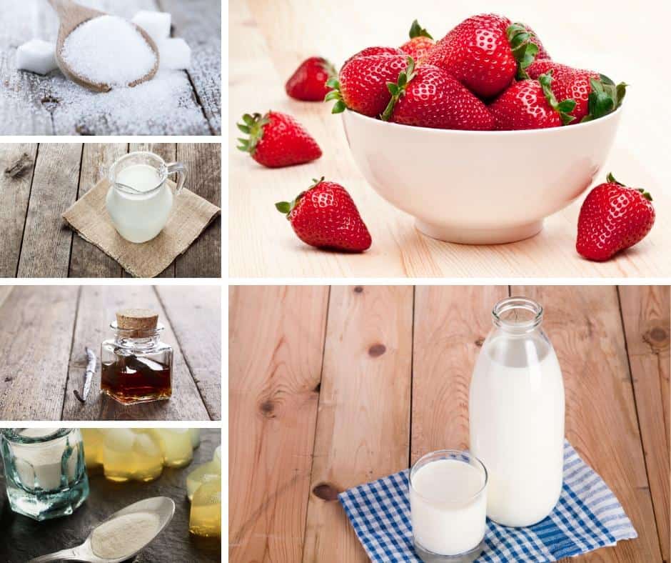 Strawberry Panna Cotta