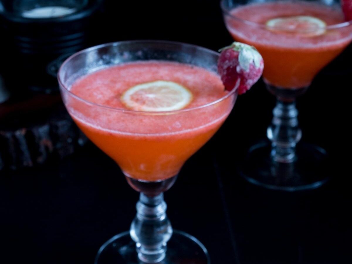 Strawberry Vodka Cocktail