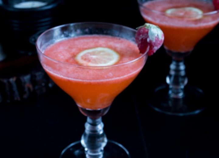 Strawberry Vodka Cocktail