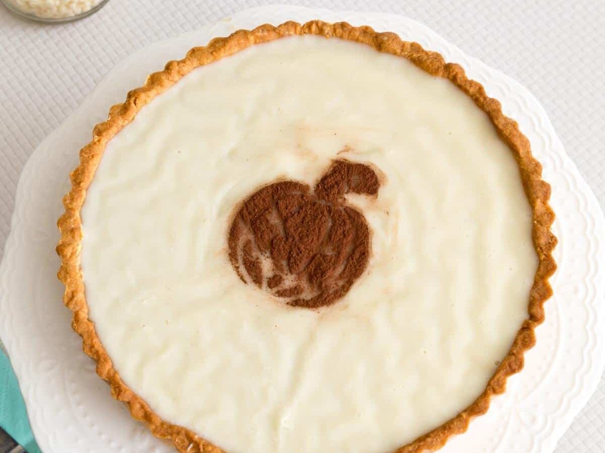 Triple Chocolate Pumpkin Tart