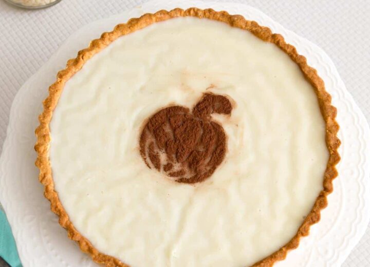 Triple Chocolate Pumpkin Tart
