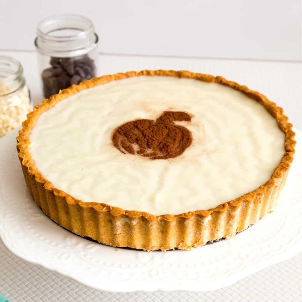 Triple Chocolate Pumpkin Tart