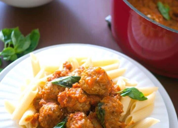 Turkey Meatballs in Tomato sauce