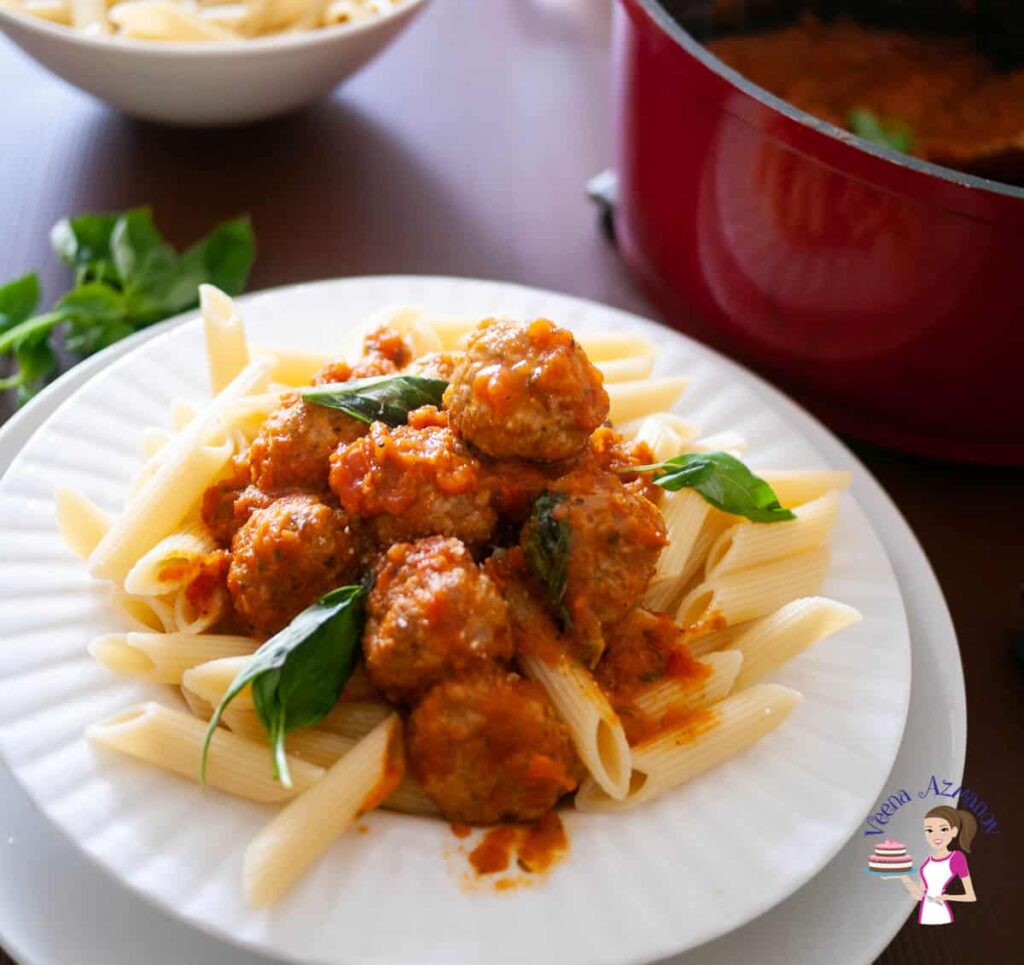 Turkey Meatballs in Tomato sauce