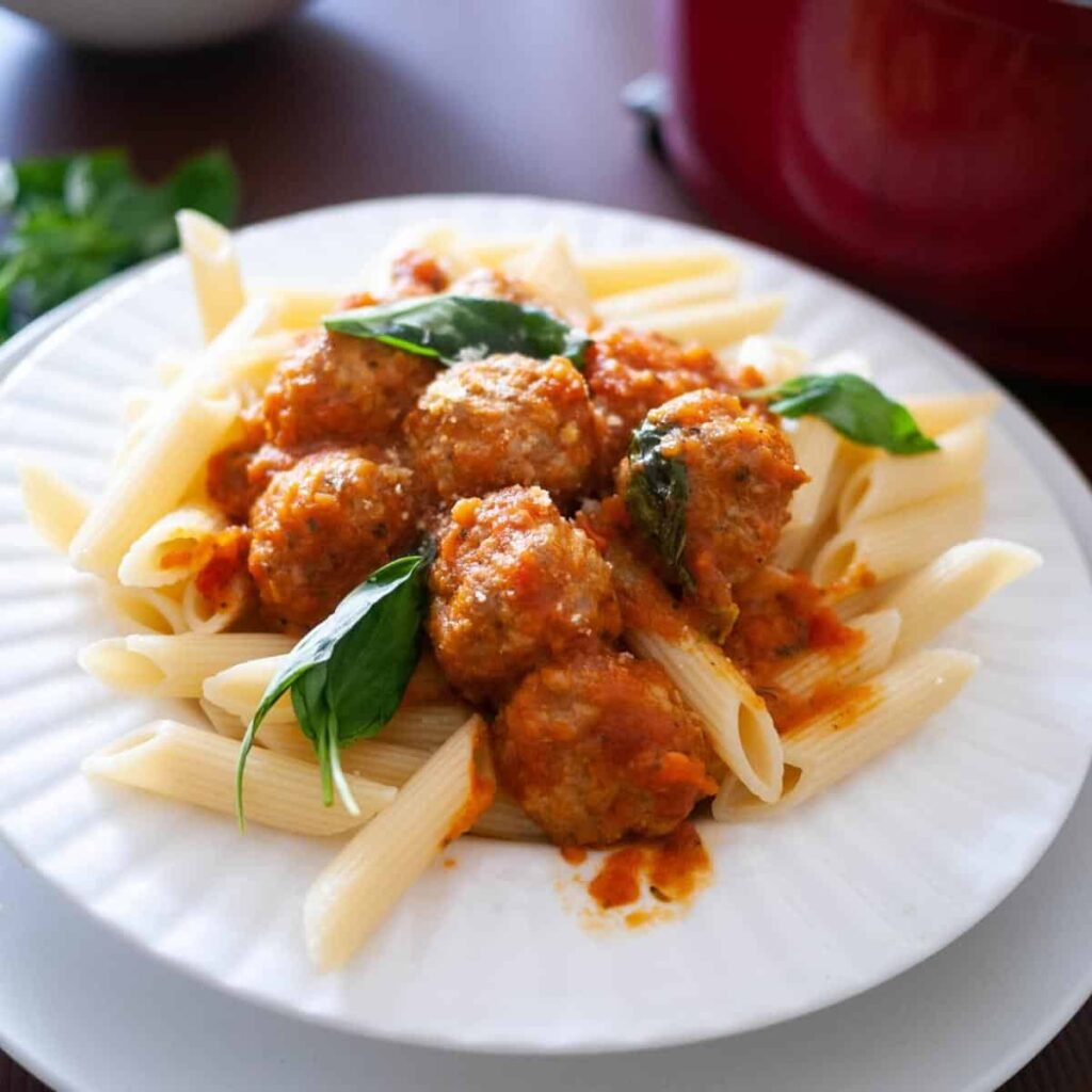 Turkey Meatballs in Tomato sauce