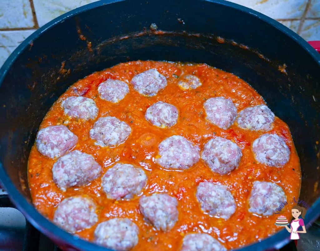Turkey Meatballs in Tomato sauce